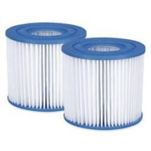 Summer Waves P57000402000 Replacement Type I Swimming Pool and Spa Filter Cartridge for P53RX0330000 and P53FX0330000 Filter Pumps (2 Pack)