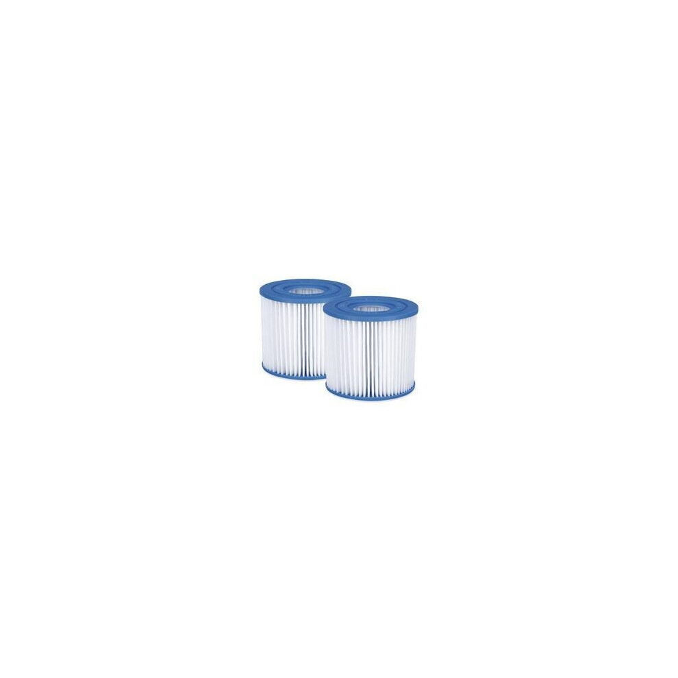 Summer Waves P57000402000 Replacement Type I Swimming Pool and Spa Filter Cartridge for P53RX0330000 and P53FX0330000 Filter Pumps (2 Pack)
