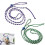 Adjustable Hamster Leash Harness for Rats Ferret Mouse Squirrel Small Animal Pack of 2 1