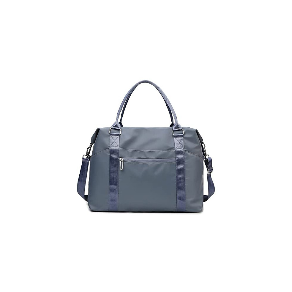 Travel Duffel Bag, Lightweight Hand Luggage Cabin Sized Sports Carry On Bag with Wet Bag, Weekend Bag Overnight Bag for Women Men,Blue,49*18*35cm-image-OPC-PBYVMYT-NEW