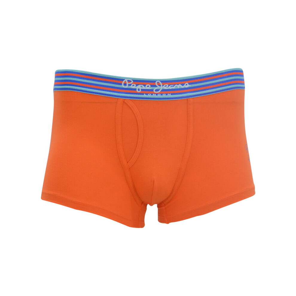 (S) Pepe Jeans PMU 10069 Mens Boxer Trunks Soft Underpants Boxer Cotton Sports Short