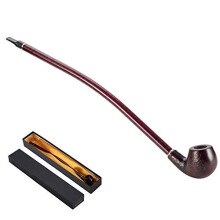 Churchwarden Long Smoking Pipes Set Long Handle Tobacco Pipe Wood Cigar Pipe