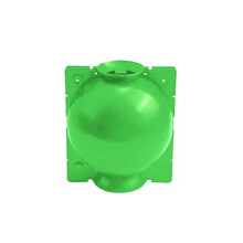 5/10 Pcs Plant Root Device High Pressure Propagation Ball High Pressure Box Grooved Plant Root Incubator Plant Rooting Ball [Green] (L, Pack of 10)