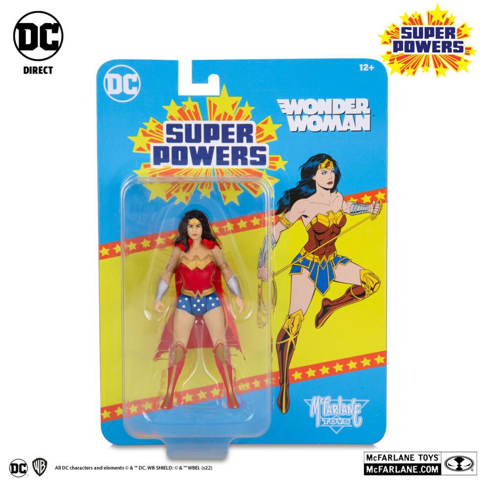 McFarlane Toys DC Direct Wonder Woman Super Powers Action Figure