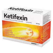 Ketifexin, 50 mg granules oral solution, 10 sachets, for pain