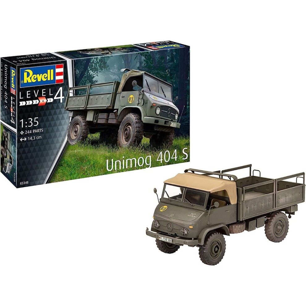 Unimog 404 S 1:35 Model Kit