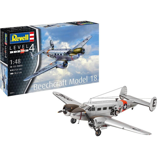 Revell Revell Beechcraft Model 18 1:48 Model Kit
