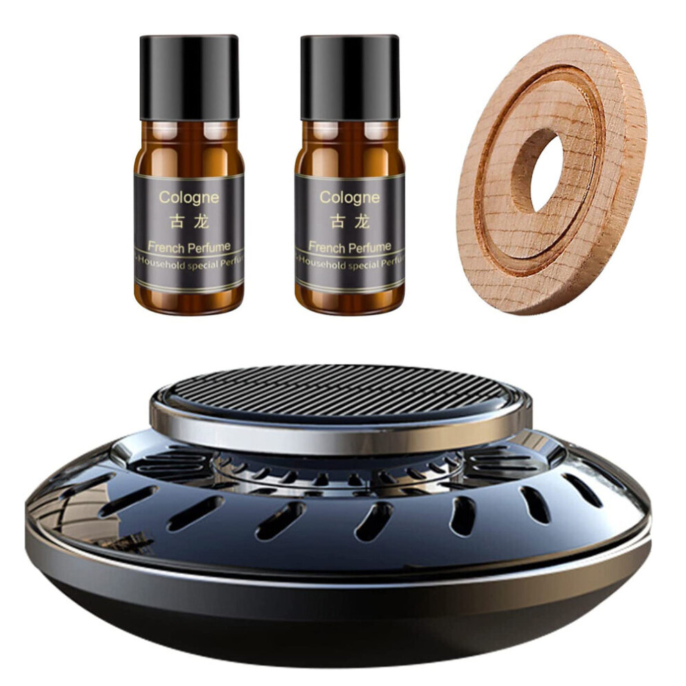 Solar Powered Air Freshener Car Fragrance Diffuser with Essential Oil