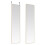 Living And Home (Gold) Full Length Mirror with Rounded Corners Door Hanging Hooks 4
