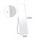 Living And Home (White) Rectangular Full Length Mirror Freestanding Hanging Mirror 7