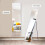 Living And Home (White) Rectangular Full Length Mirror Freestanding Hanging Mirror 4
