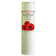 Enchanteur Perfumed Talc Enticing With Roses And Jasmine Extract 125g (Pack OF 3)