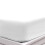 (Single Fitted Sheet) Soft White Fitted Sheets Bed Sheet Extra Deep 25cm 3