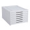 Living And Home (6PCS) Stackable Foldable Shoe Storage Box Organiser 6
