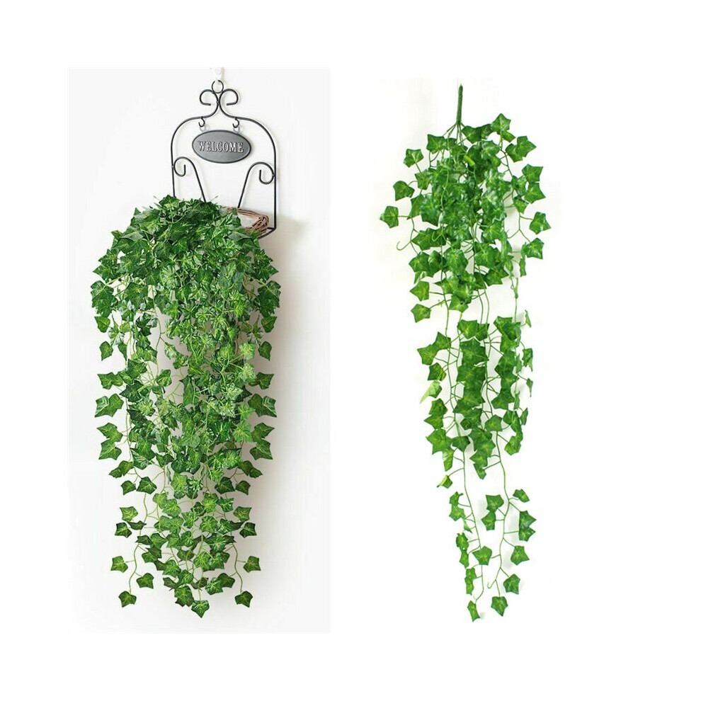 Artificial Vine Ivy Fake Plastic Trailing Foliage Flower Hanging Plant Decor