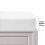 (Single Fitted Sheet) Soft White Fitted Sheets Bed Sheet Extra Deep 25cm 7