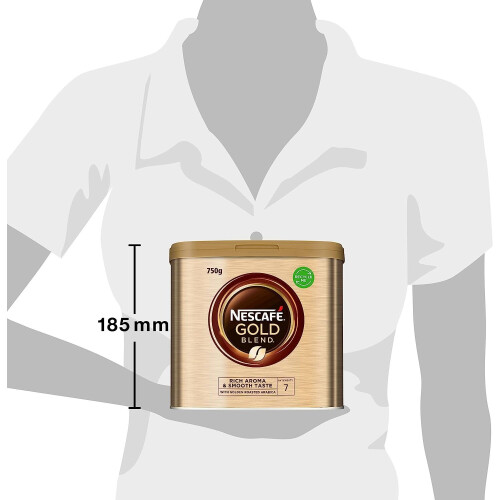 Nescafe NESCAFE Gold Blend Instant Coffee 750g Tin 2
