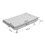 Living And Home Light Grey Fabric 3-Seater Convertible Sofa Bed 8