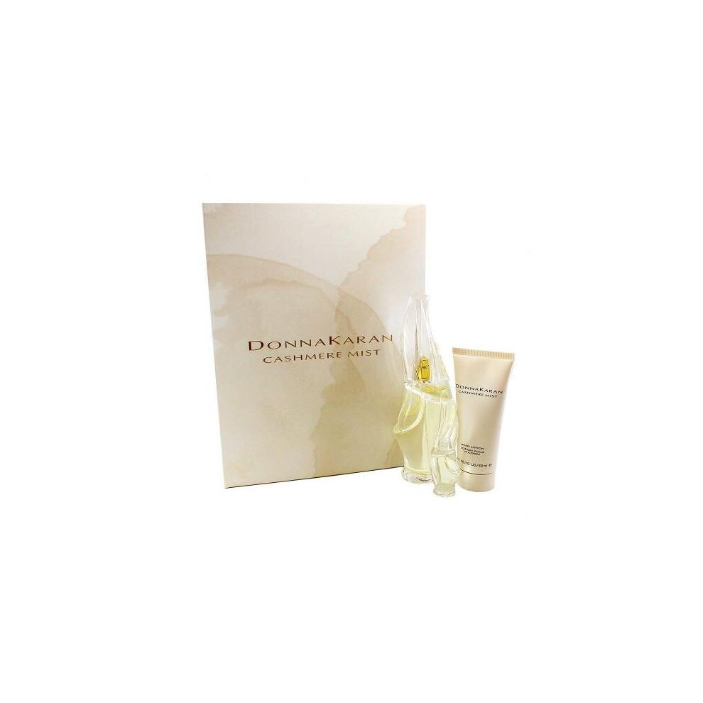 Cashmere Mist Essence 3 Pcs Set: 3.4 Eau De Parfum Spray + 0.17 Eau De Parfum + 3.4 Body Lotion