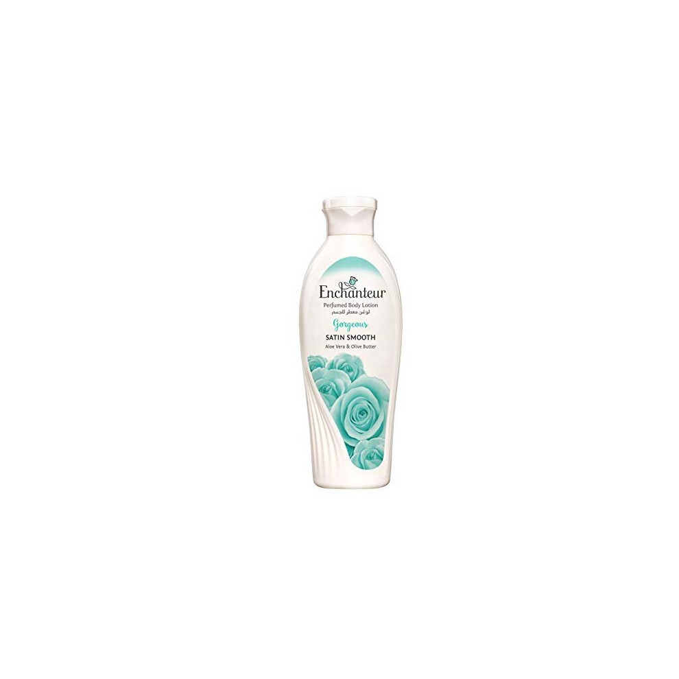 Enchanteur Satin Smooth- Gorgeous Lotion With Roses And Jasmine Extract 250ml (Pack Of 3)