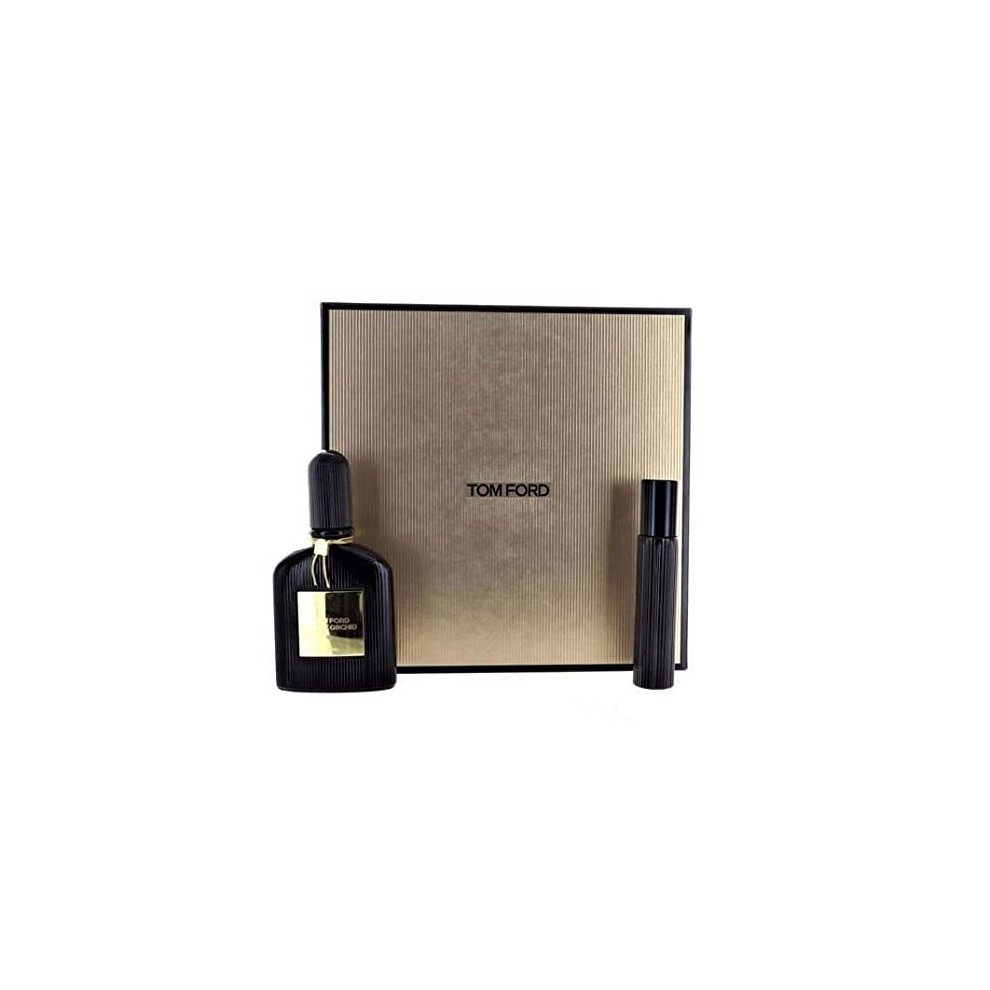 Tom Ford Black Orchid 2 Pcs Set: 1 Oz Eau De Parfum Spray + 0.34 Eau De Parfum Spray (Hard Box)