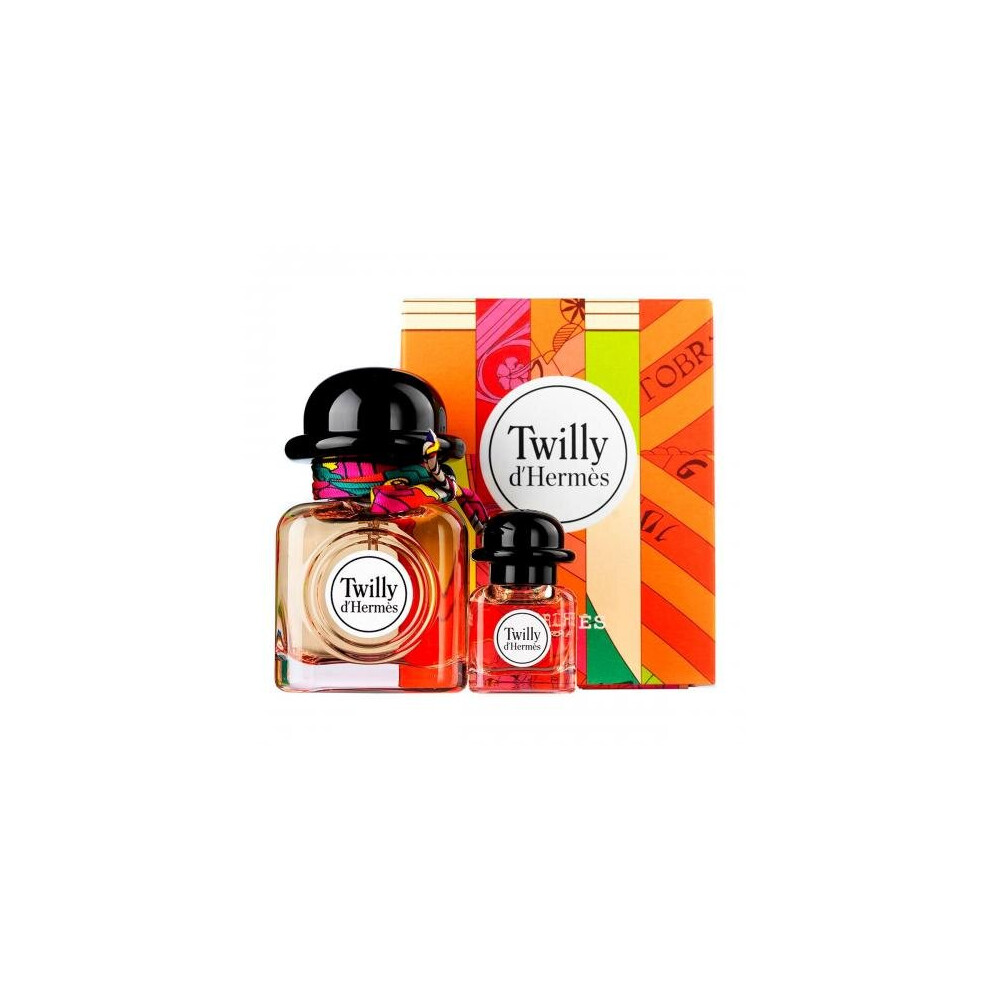 Twilly D'Hermes 2 Pcs Set: 1.6 Eau De Parfum Spray + 0.25 Eau De Parfum