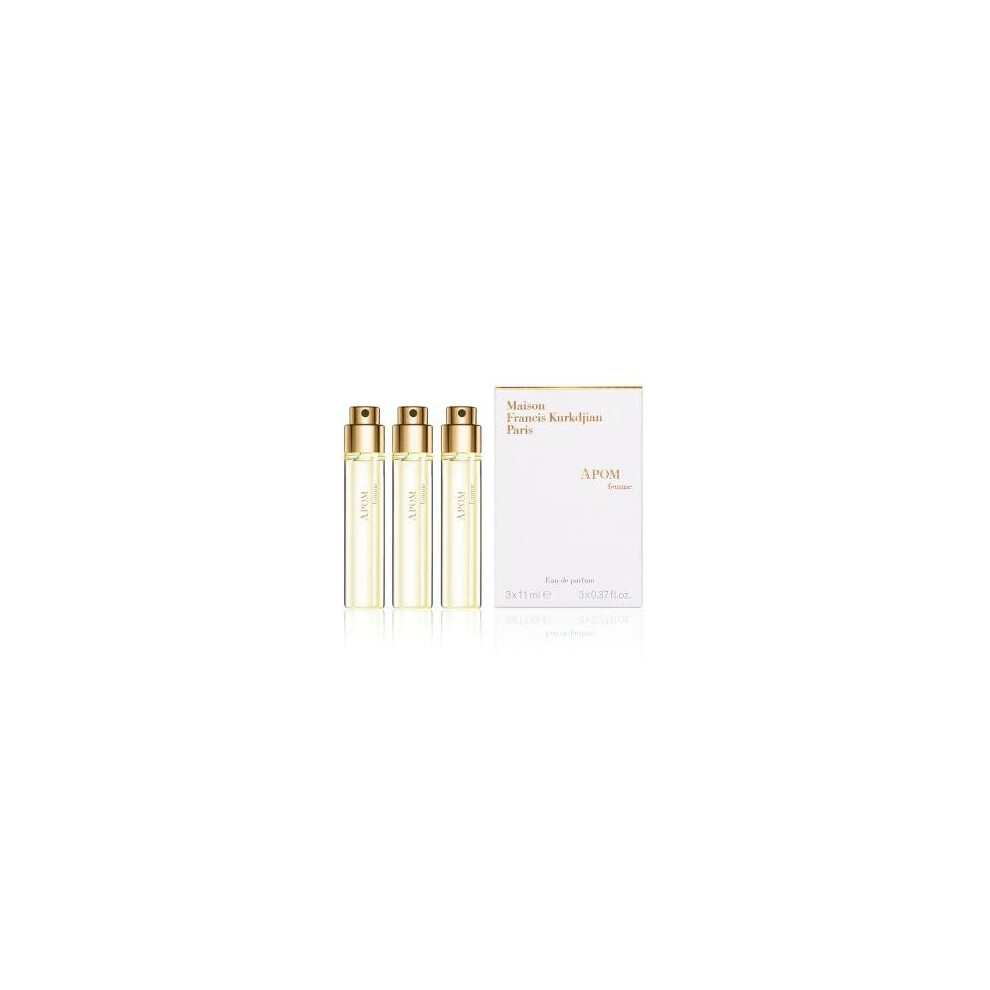 Maison Francis Apom Femme 3 Pcs Set: 3 X 0.37 Oz Eau De Parfum Refill