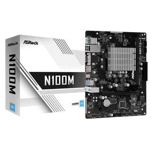 Asrock ASROCK MB INTEL N100M 90-MXBK80-A0UAYZ