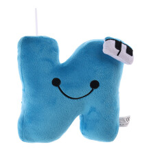 (Style 10) Lore Alphabet Russian Alphabet Cartoon Plush Toy Home Desktop Decoration Gift