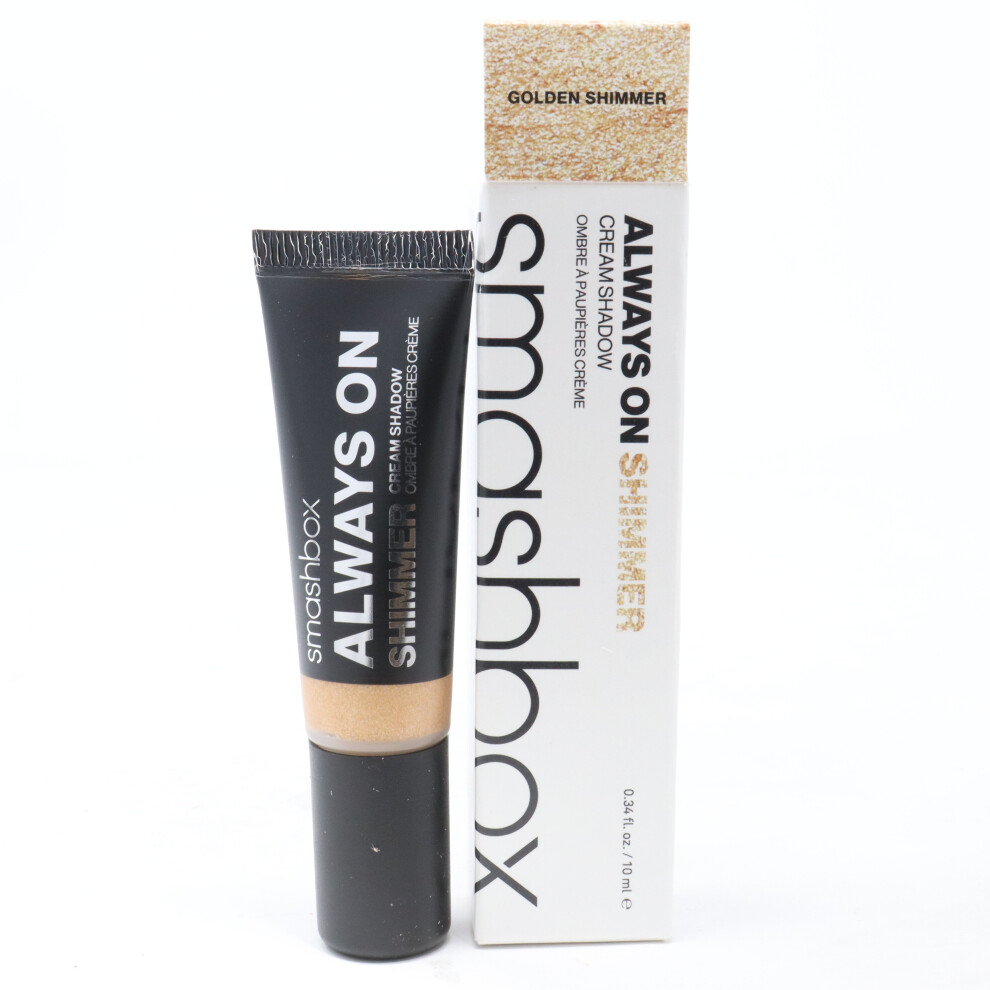 (Golden Shimmer) Smashbox Always On Shimmer Cream Eye Shadow  0.34oz/10ml New With Box