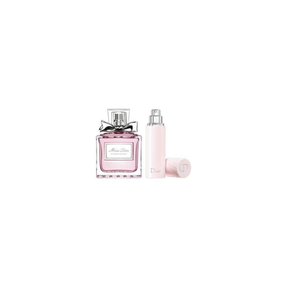 Miss Dior Blooming Bouquet 2 Pcs Set: 3.4 Eau De Toilette Spray + 10 Ml Eau De Toilette Refillable Travel Spray