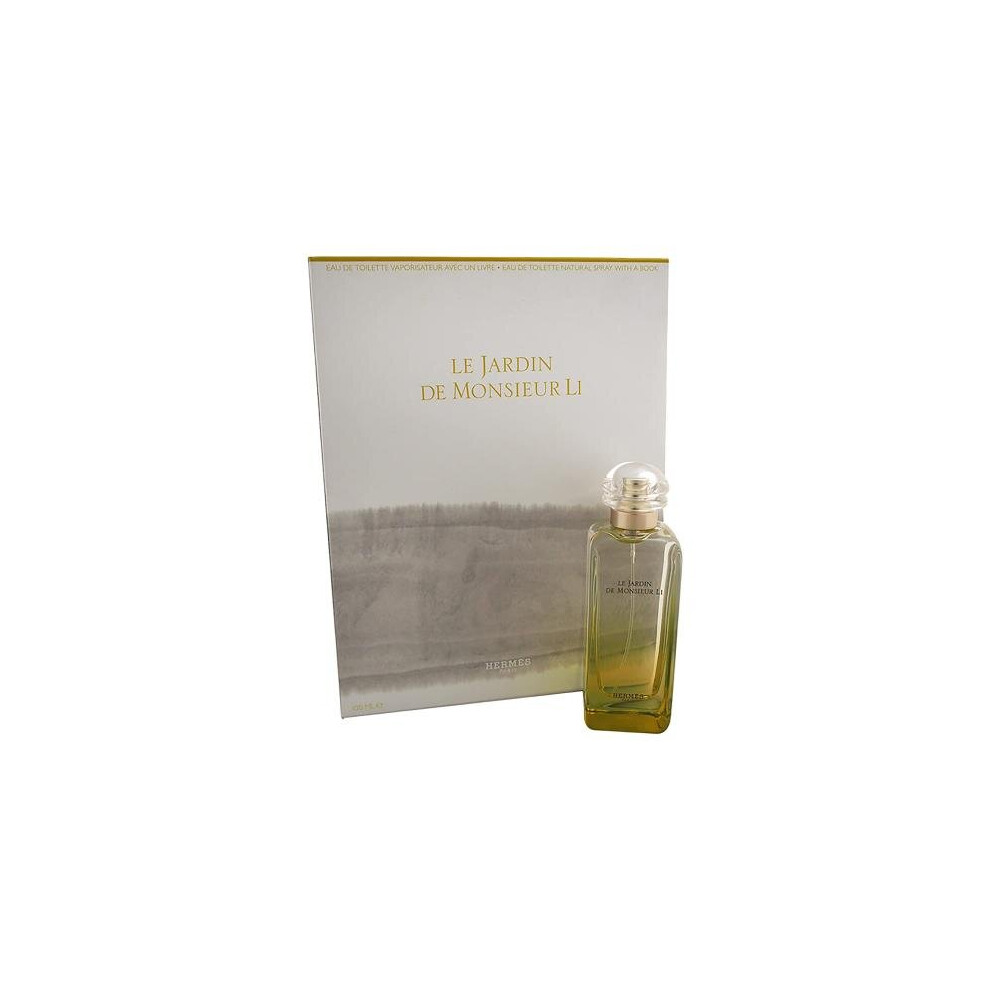 Hermes Un Jardin De Monsieur Li 2 Pcs Set: 3.3 Eau De Toilette Spray + Book