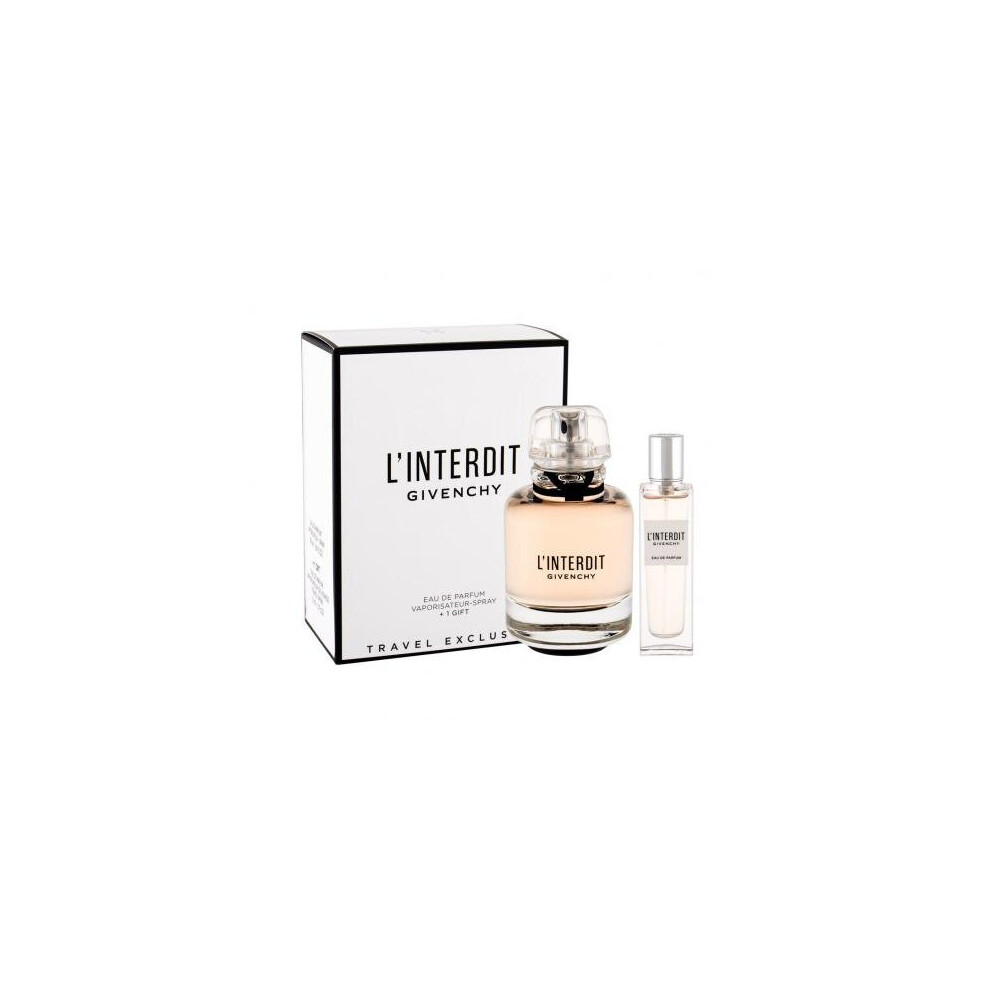 Givenchy L'Interdit 2 Pcs Set: 2.6 Eau De Parfum Spray + 0.5 Eau De Parfum Spray