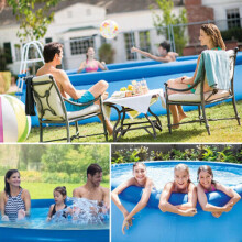 Inflatable Paddling Swimming Pool Large Family Garden Outdoor Summer Fun Pools