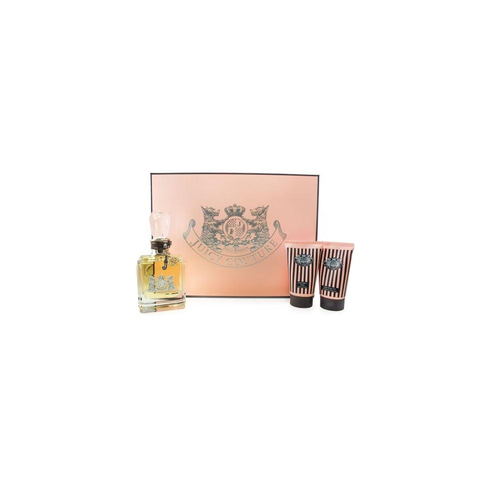 Juicy Couture 3 Pcs Set: 3.4 Edp Sp + 1.7 Body Sorbet + 1.7 Shower Gel