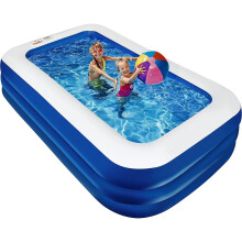 Large Paddling Pool Inflatable Family Garden Outdoor Swimming Fun Summer Relax