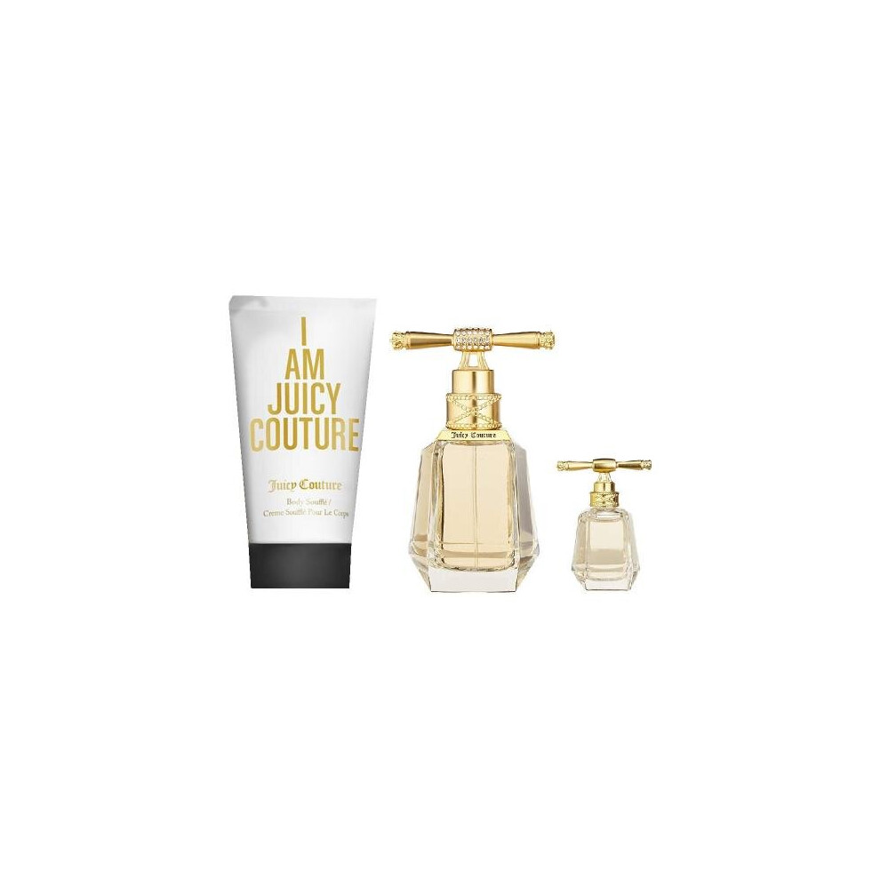 Juicy Couture I Am Juicy Couture 3 Pcs Set: 1.7 Edp Sp + 5 Ml Edp + 1.7 Body Souffle