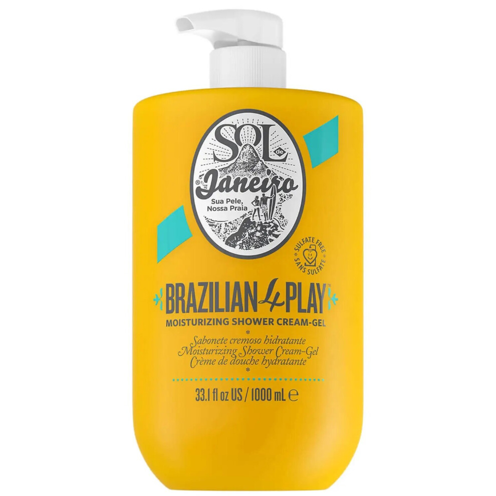 Sol de Janeiro Brazilian 4 Play Moisturizing Shower Cream-Gel 1000ml