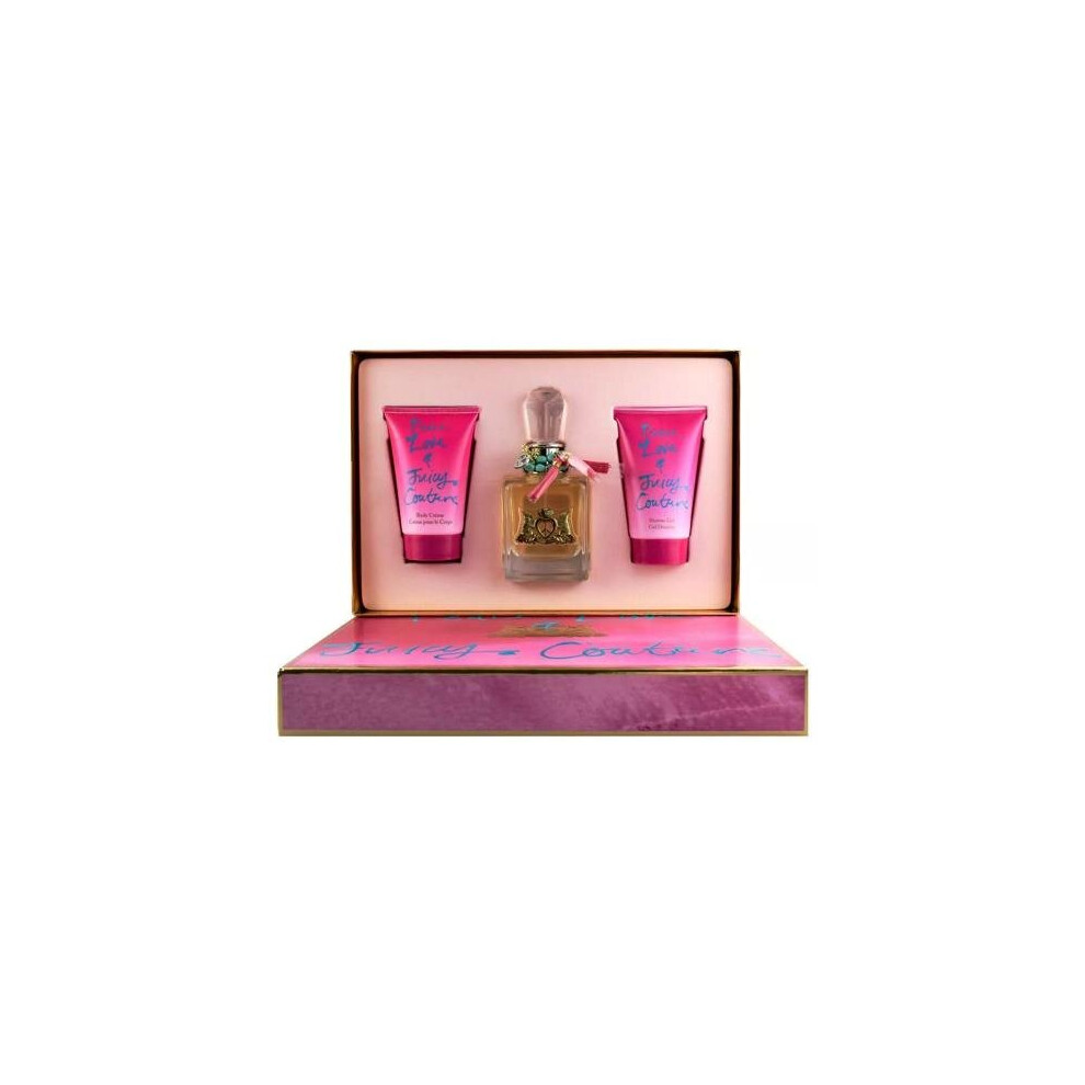 Juicy Peace & Love 3 Pcs Set: 1.7 Edp Sp + 4.2 B/L + 4.2 S/G