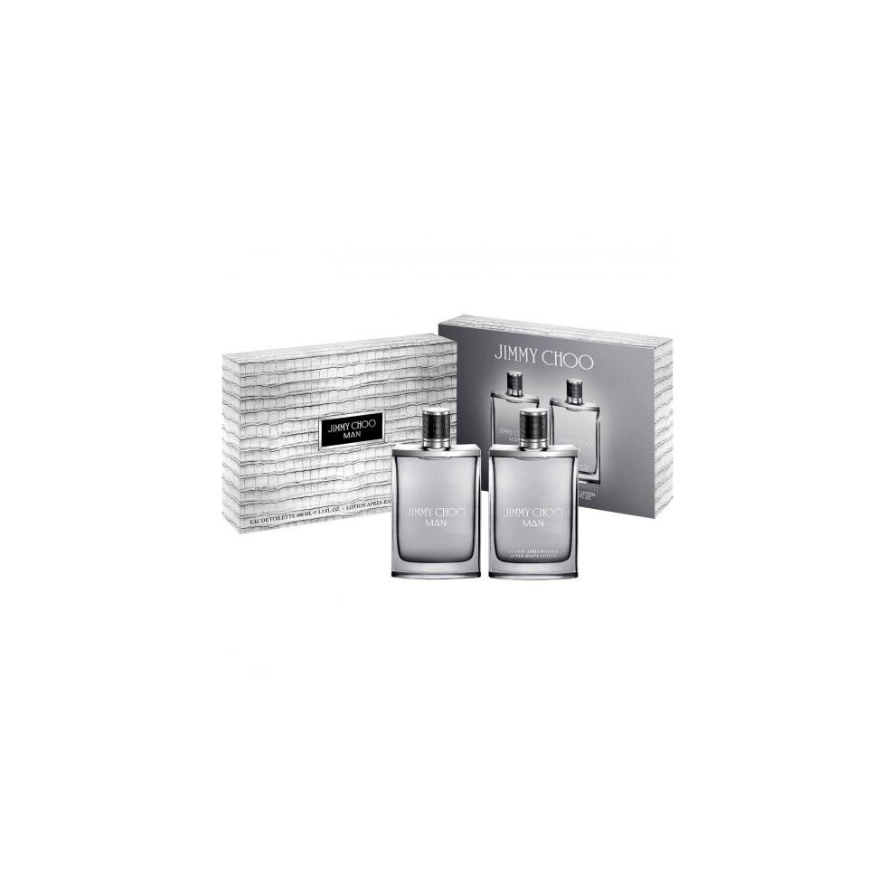 Jimmy Choo Man 2 Pcs Set: 3.4 Eau De Toilette Spray + 3.4 After Shave