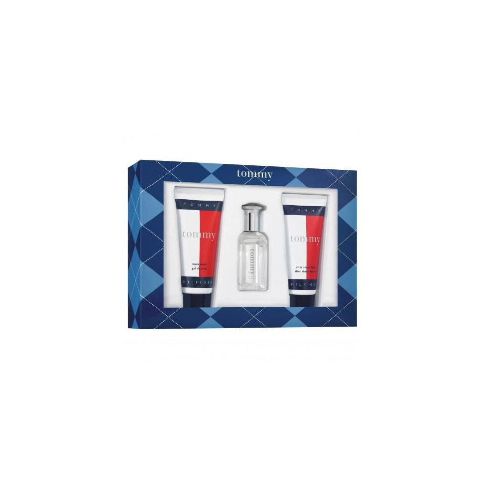 Tommy Boy 3 Pcs Set: 1 Oz Cologne Sp + 2.5 Body Wash + 2.5 After Shave Balm