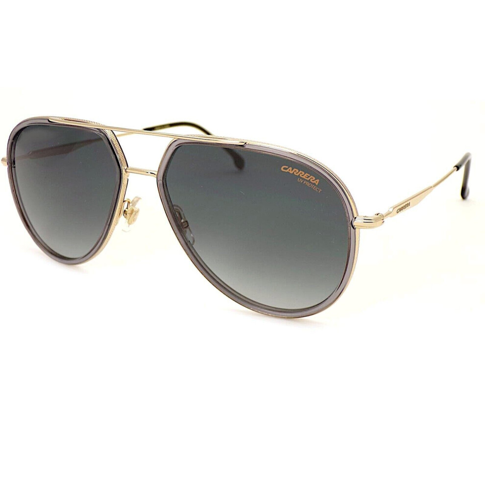 Carrera Sunglasses Unisex Gold Crystal Grey With Gradient Lenses 295/S Kb7 Gold,Grey