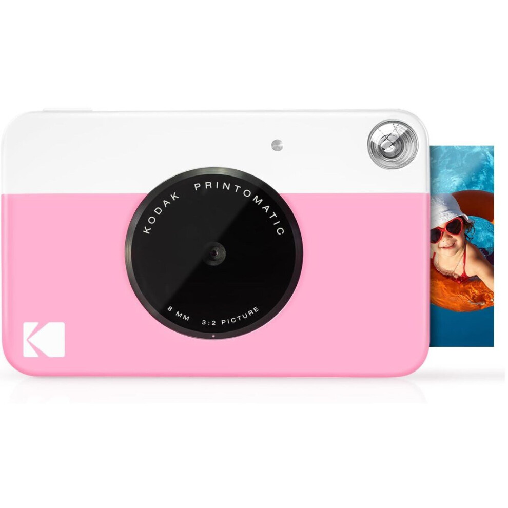 Kodak Printomatic digital instant print camera - Pink