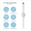 Μίνι εντοπισμός Anti Lost Αδιάβροχη συσκευή Kids GPS Locator Tracker Tracker Wristband 2