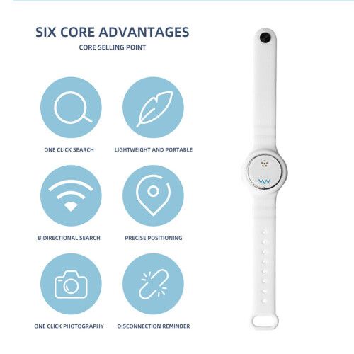 Μίνι εντοπισμός Anti Lost Αδιάβροχη συσκευή Kids GPS Locator Tracker Tracker Wristband 1