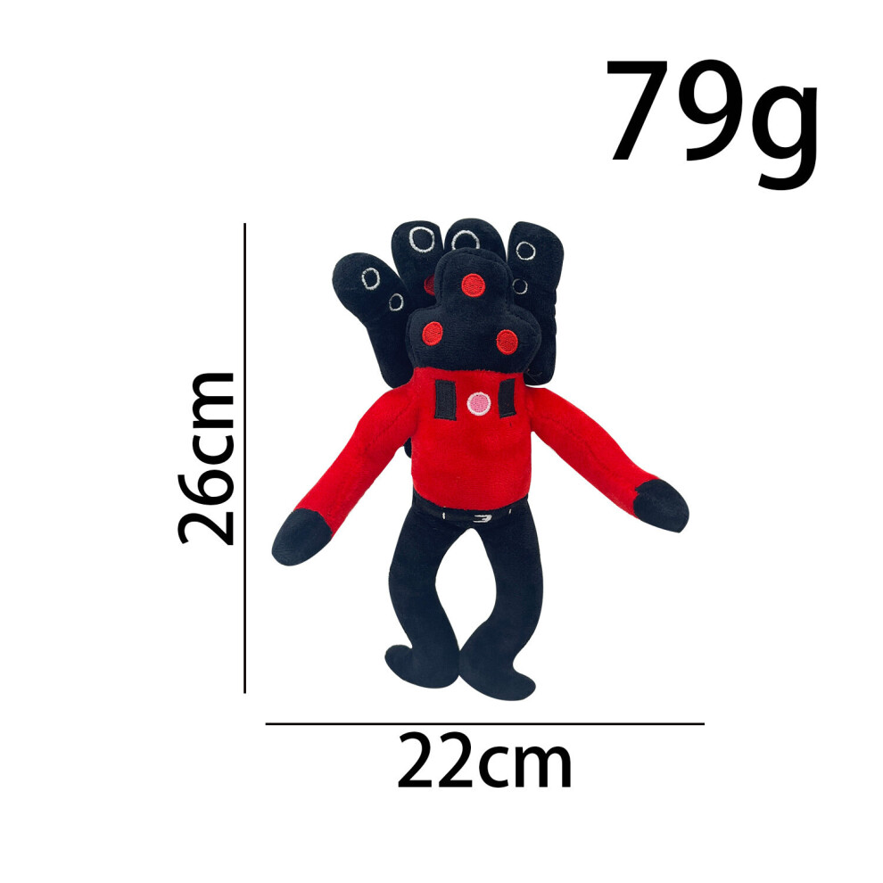 (#12) Skibidi Toilet Plush Toiletman Doll
