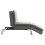 Living And Home Fabric Upholstered Sofa Bed Chaise Lounge 4
