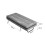 Living And Home Fabric Upholstered Sofa Bed Chaise Lounge 7