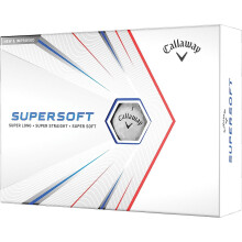 Callaway Golf Supersoft Golf Balls 2021 (Pack of 12-balls)