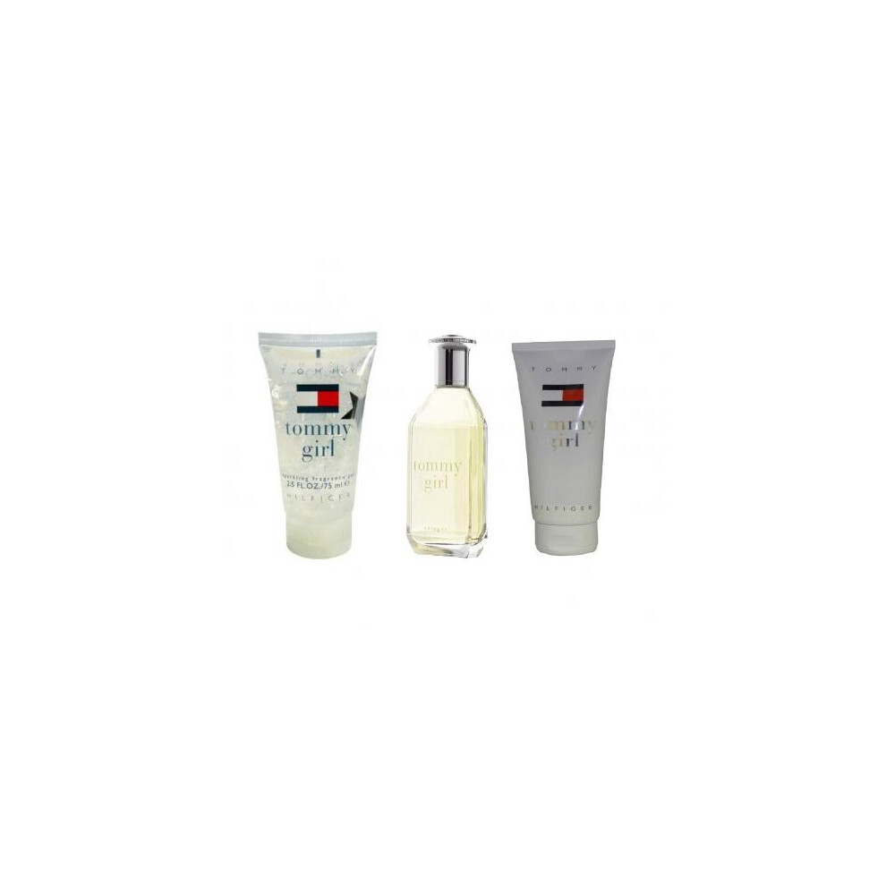 Tommy Girl 3 Pcs Set: 3.4 Col Sp + 2.5 Gel + 2.5 Body Wash